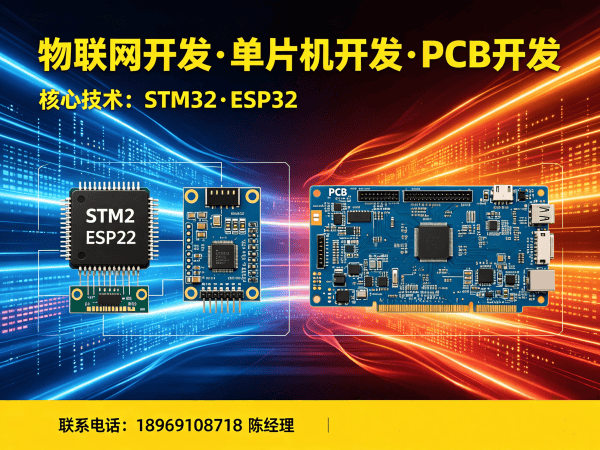 青岛物联网开发解决方案：STM32/ESP32软硬件定制助力企业数字化转型